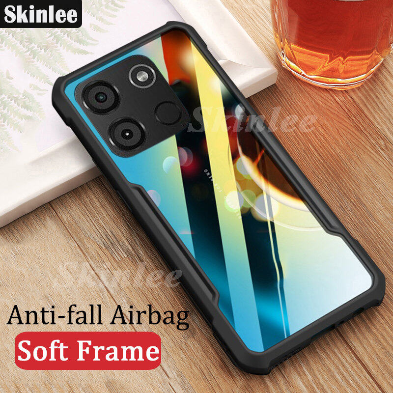 Phone Case for Itel A60S Back Cover Transparent Clear Protector Soft Frame Hard Armor Cover Casing Hp for Itel A60S Cover Cases. 
