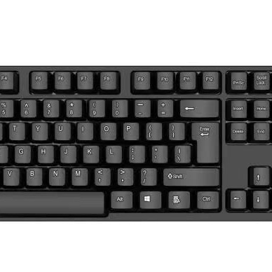 Ice Armor Round Mouth PS2 Wired Single Keyboard. 