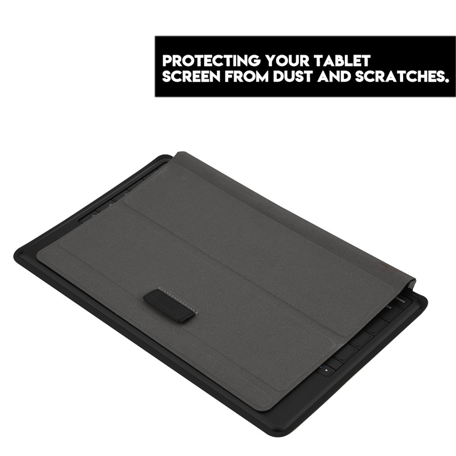 Black Ultra slim Bluetooth Tablet Keyboard with Dock for Dell Venue 11 Pro. 