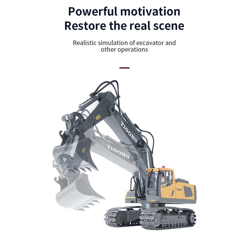 2.4G Wireless RC Excavator Remote Control - remote control car. 