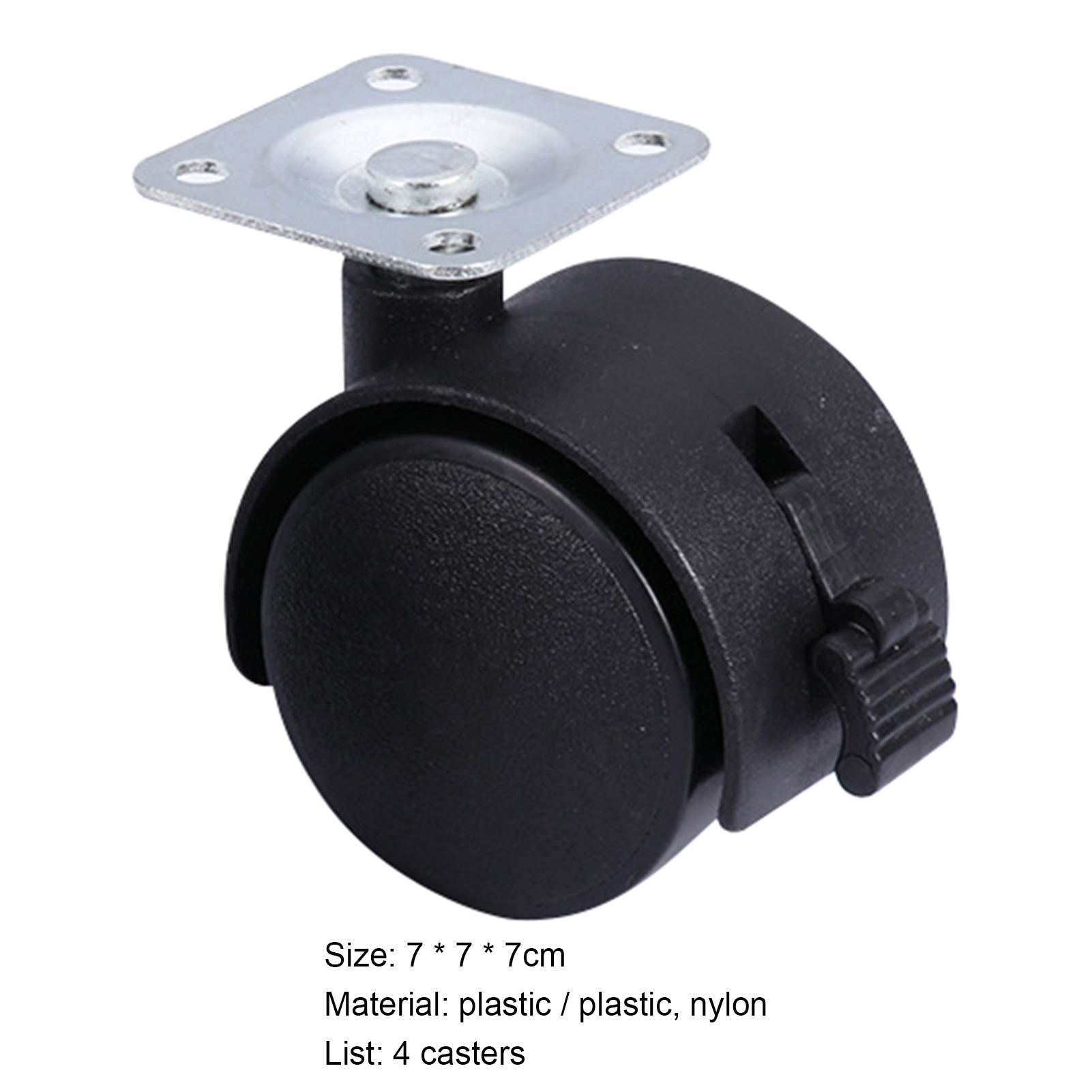Swivel Wheels Removable Multi-functional Heavy Duty Swivel Casters. 