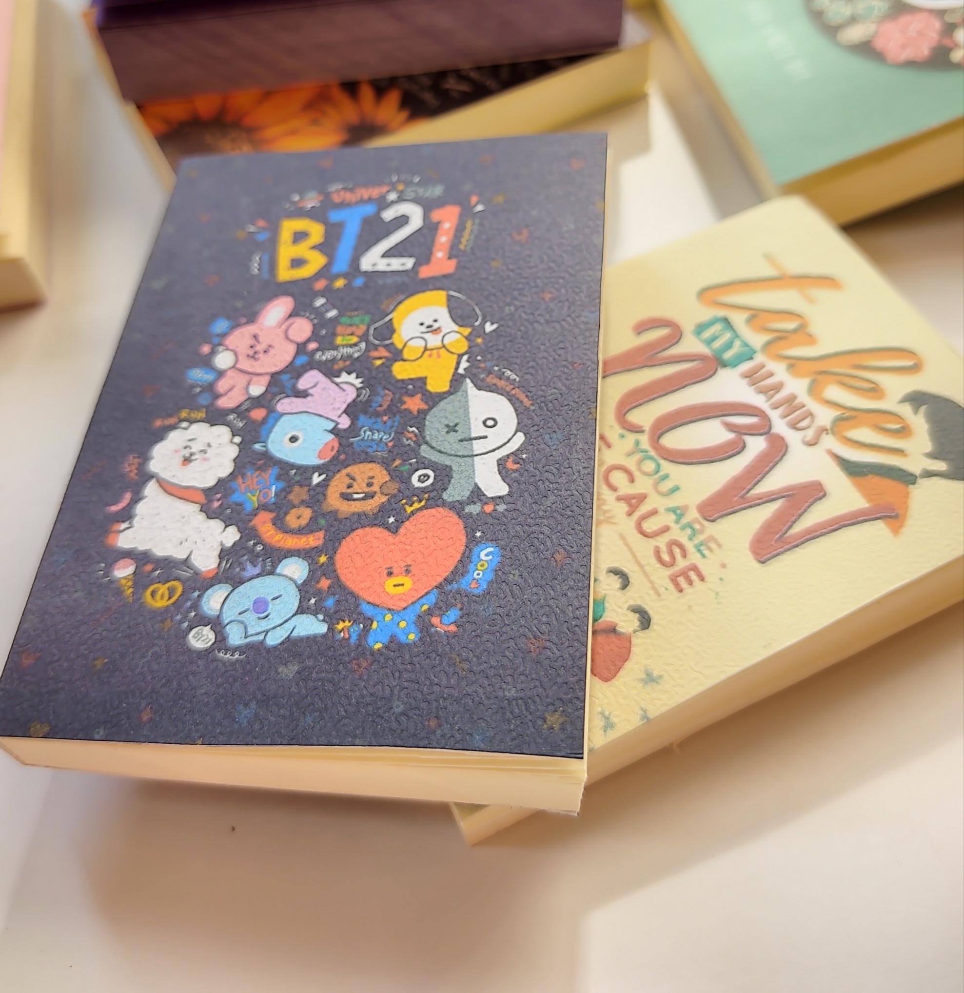 Bts Combo 2Pc Mini Notebook (3.1"/2.3" Size) - Notebook - Dairy. 