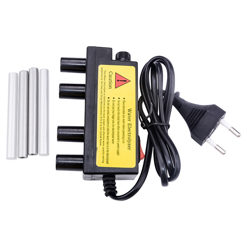 2X Water Electrolyser Test Electrolysis Device Water Tools Water Impurities Monitor Water Quality Tester EU Plug. 
