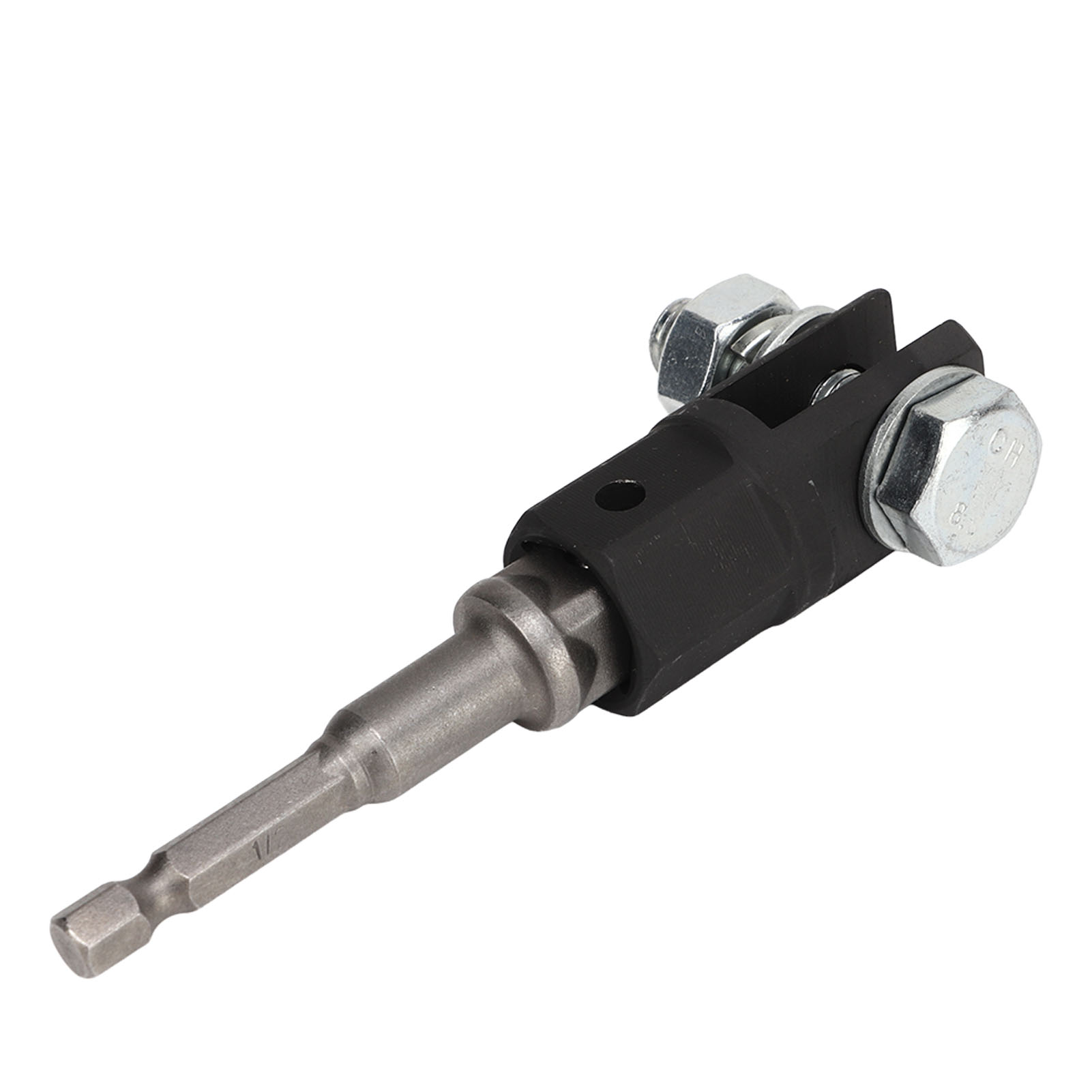 Scissor Jack Adapter, Scissor Jack Socket Adapter Heavy Duty 1/2inch for Double Hole Scissor Jacks. 