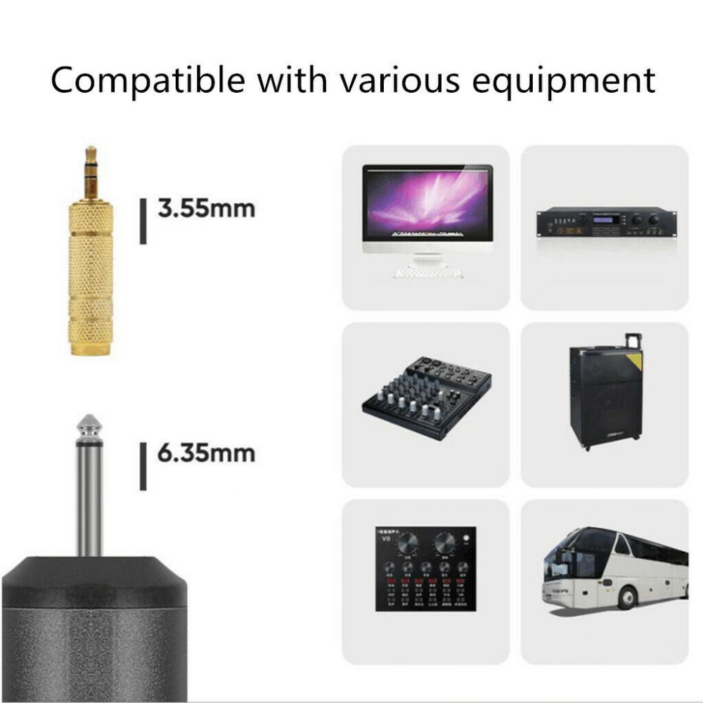 Speech Wireless Microphone Lapel Headset Mini Portable Receiver Transmitter UHF Professional Public Speaking Plug And Play. 