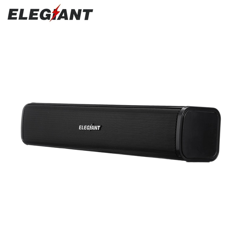 ELEGIANT SR050 Speakers Desktop PC Computer Speaker Portable Mini Soundbar HiFi Stereo Sound Music MP3 Player Speaker AUX Input. 