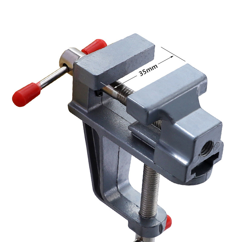Durable Portable Mini Table Vise Clamp Small Vice for Small Work Hobby Jewelry Diy Craft Repair Tool Work Table Vise Tool. 