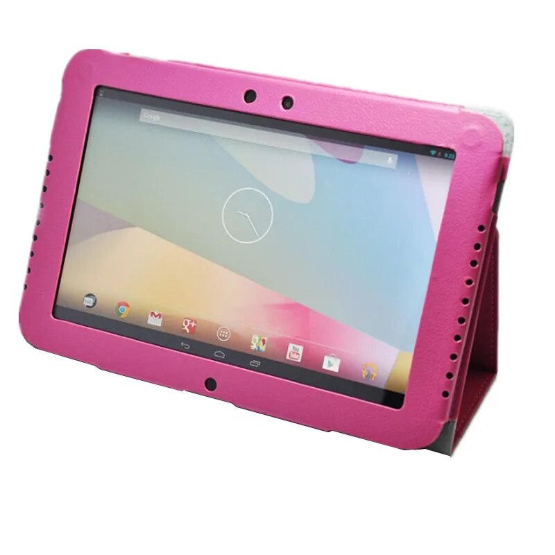 【3C VictoryEagle】Nexus 10 Case Cover For Google Nexus 10 inch Tablet Case with hand +screen protectors. 