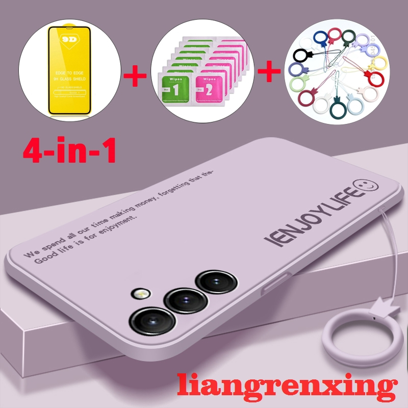 Casing Samsung A14 4G Samsung A14 5G a14e Samsung A15 phone case softcase silicone shockproof protector smooth shockproof bumper cover new design ytmzm02