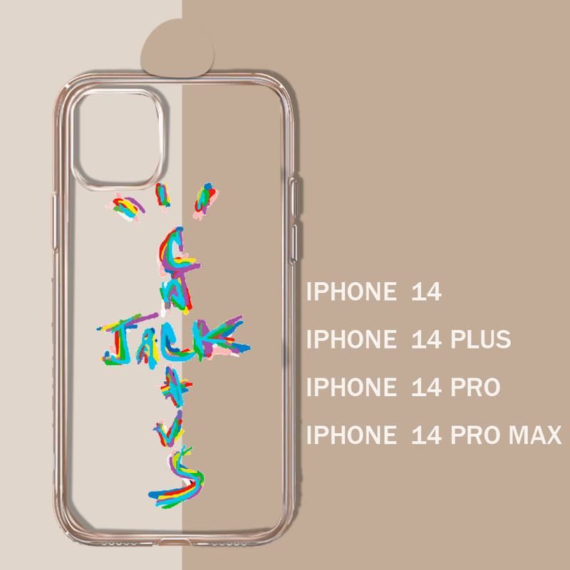 Travis Scott JACK singer Phone Case Transparent soft For iphone 11 13 12 14 x xs xr pro max mini plus. 