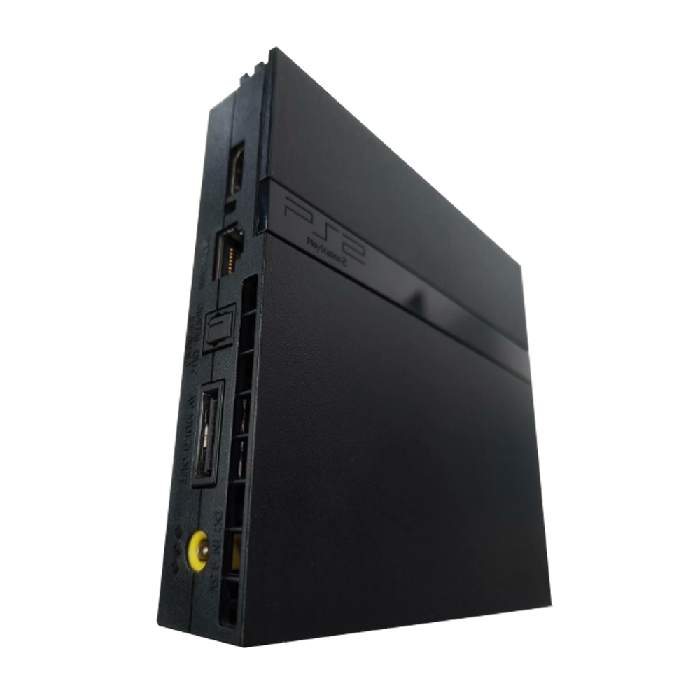 PS2 Slim Mini Console Modified Video Game Console Built-in Router for SMB Gaming, HDMI Conversion Board 128G TF Card. 
