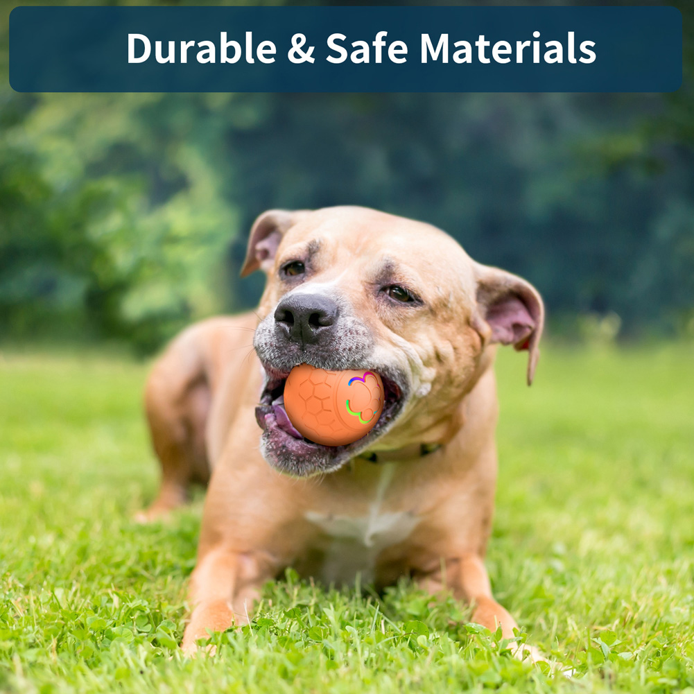 Smart Interactive Dog Ball Toy Rechargeable Automatic Rolling Ball With 2 Modes Motion Activated Remote Control Dog Toys. 