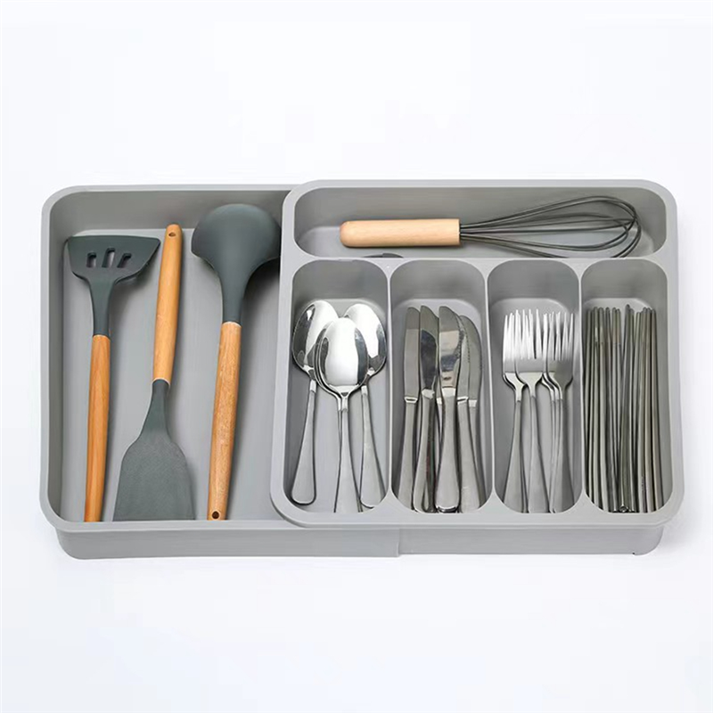 1 Pieces Expandable Cutlery Drawer Organiser Utensil Organiser for ...