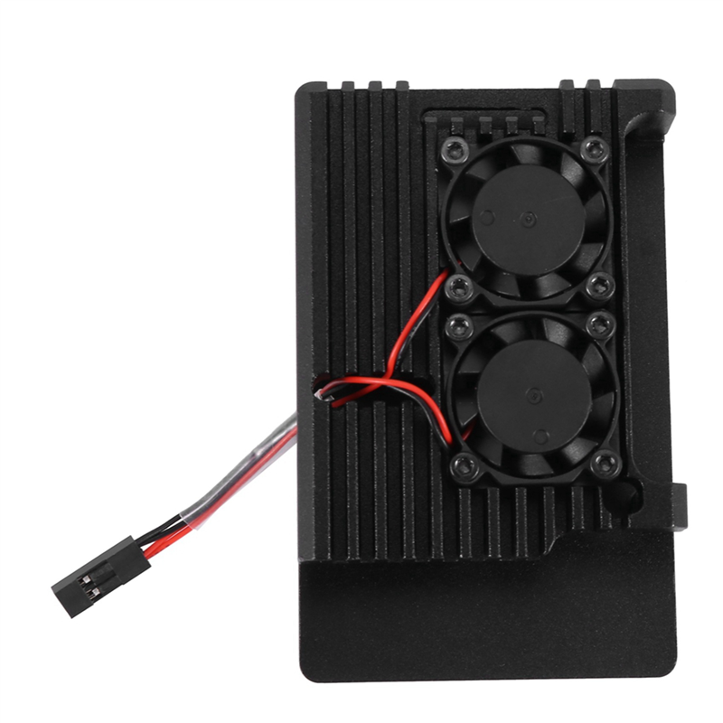 for Raspberry Pi 4 Case-4 x radiator
4 x set of mounting screws-black. 