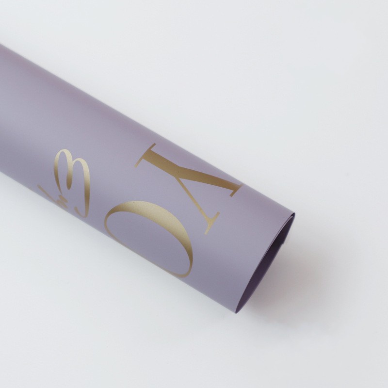 Simple English Floral Wrapper / Valentine Flowers Package Paper