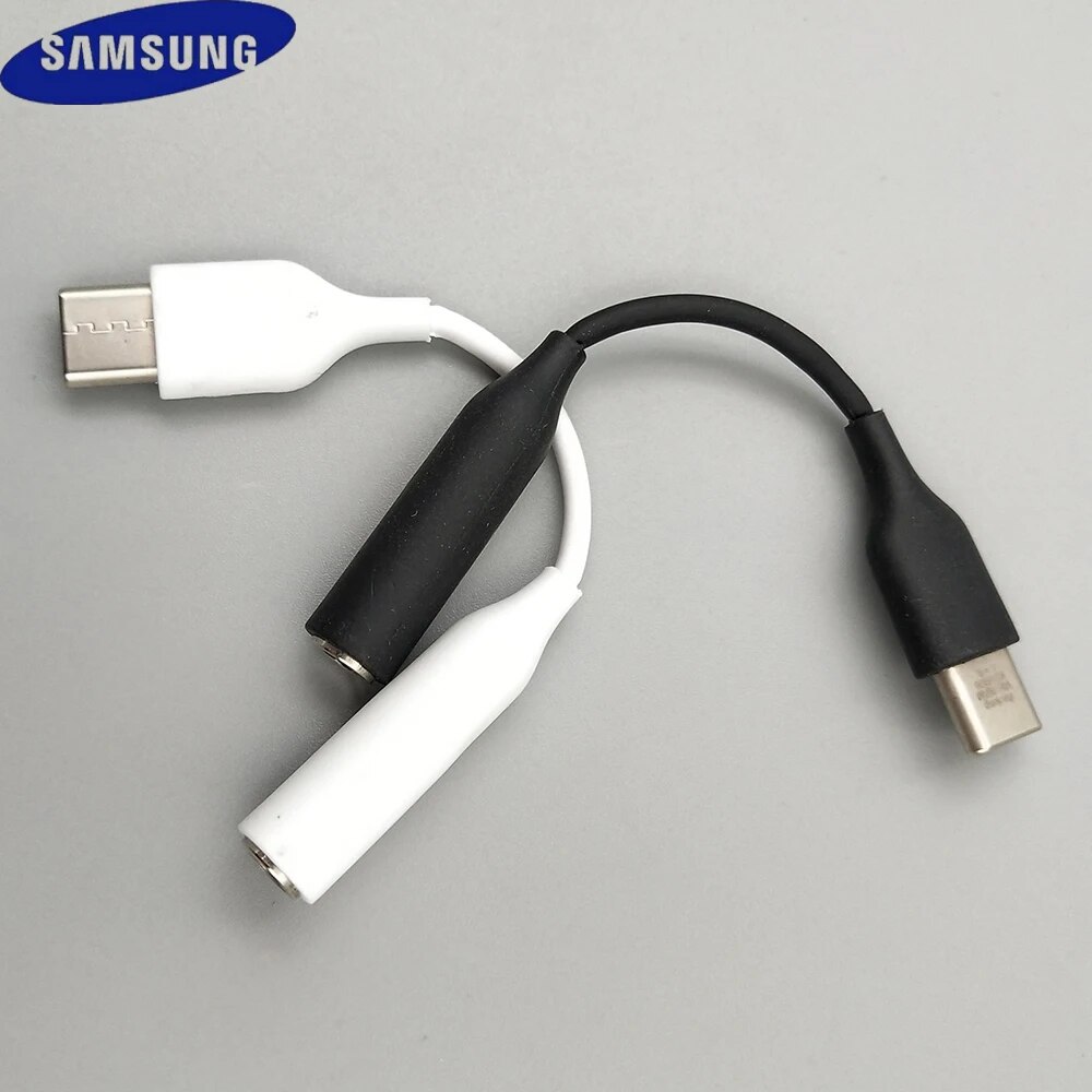 Samsung S22 S23 Ultra USB Type C To 3.5mm Jack Audio Cable Headphone Aux Adapter For Galaxy S22 S21FE Note 10+ A53 A73 A33 A34. 