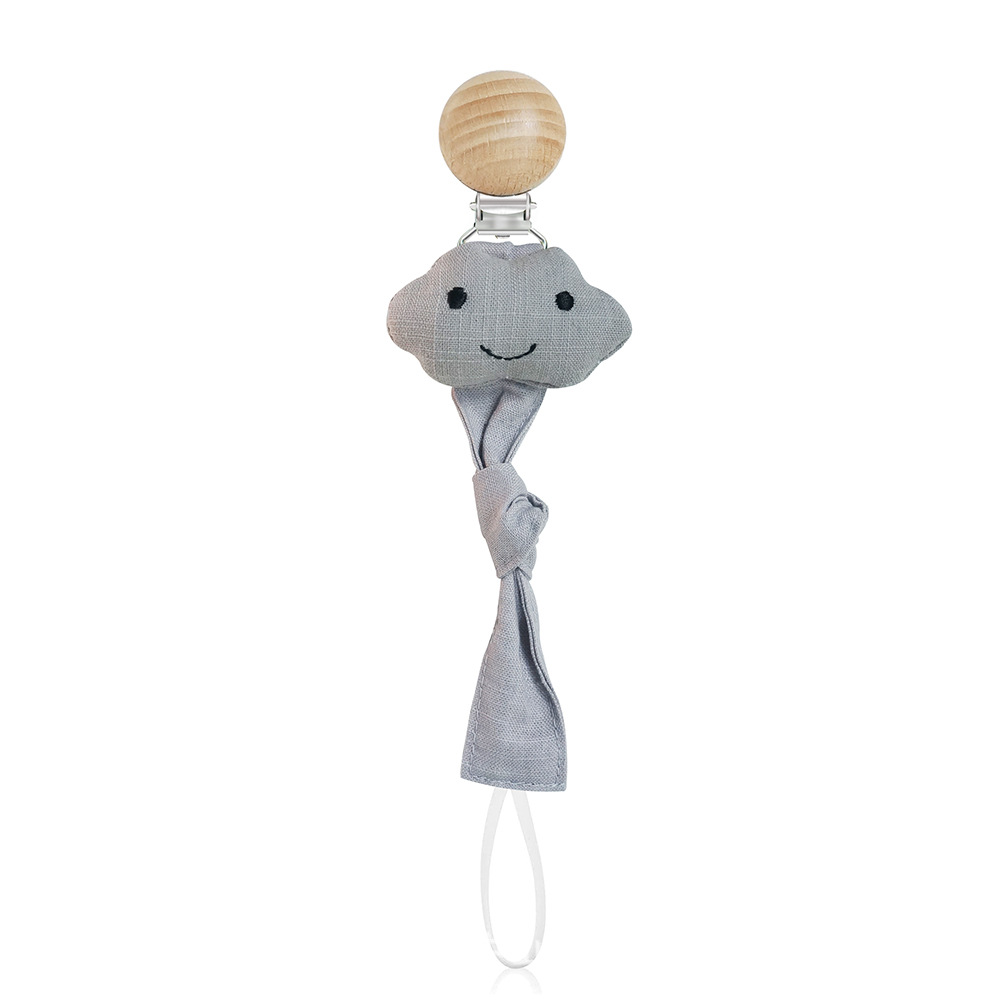 Korean-style maternal and infant products, baby pacifier chain, cute cartoon pacifier, anti-loss clip, bite bite, teether, anti-drop chain. 