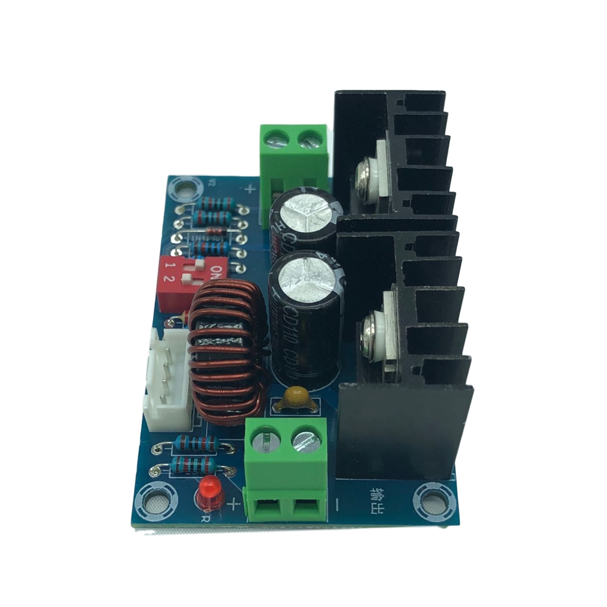XH-M405 Voltage Regulator Module Voltage Regulator Board Potentiometer Buck Module Regulator Module Regulator Plate DC4-40V. 