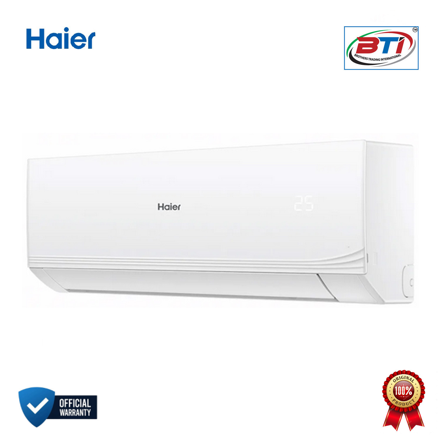 Haier AquaCool Non-Inverter AC Model - HSU-18AquaCool:(FIX)(3D)(QB). 