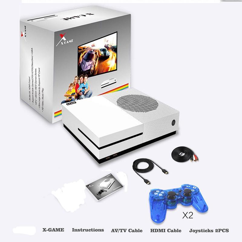 HD TV Game Consoles Built-in 600 Retro Classic Games with 2 USB Joystick