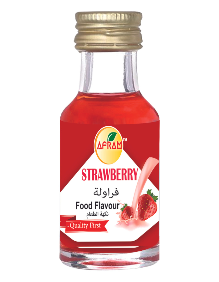 Strawberry Food Flavour (Essence) -28ml Afram Strawberry Essence