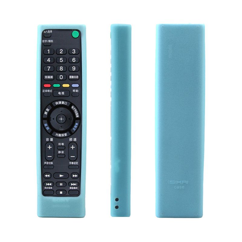 【Lejia】Universal Remote Control Case Silicone Cover Shockproof Protector Skin for Sony RMF-TX200C TV Voice Controller