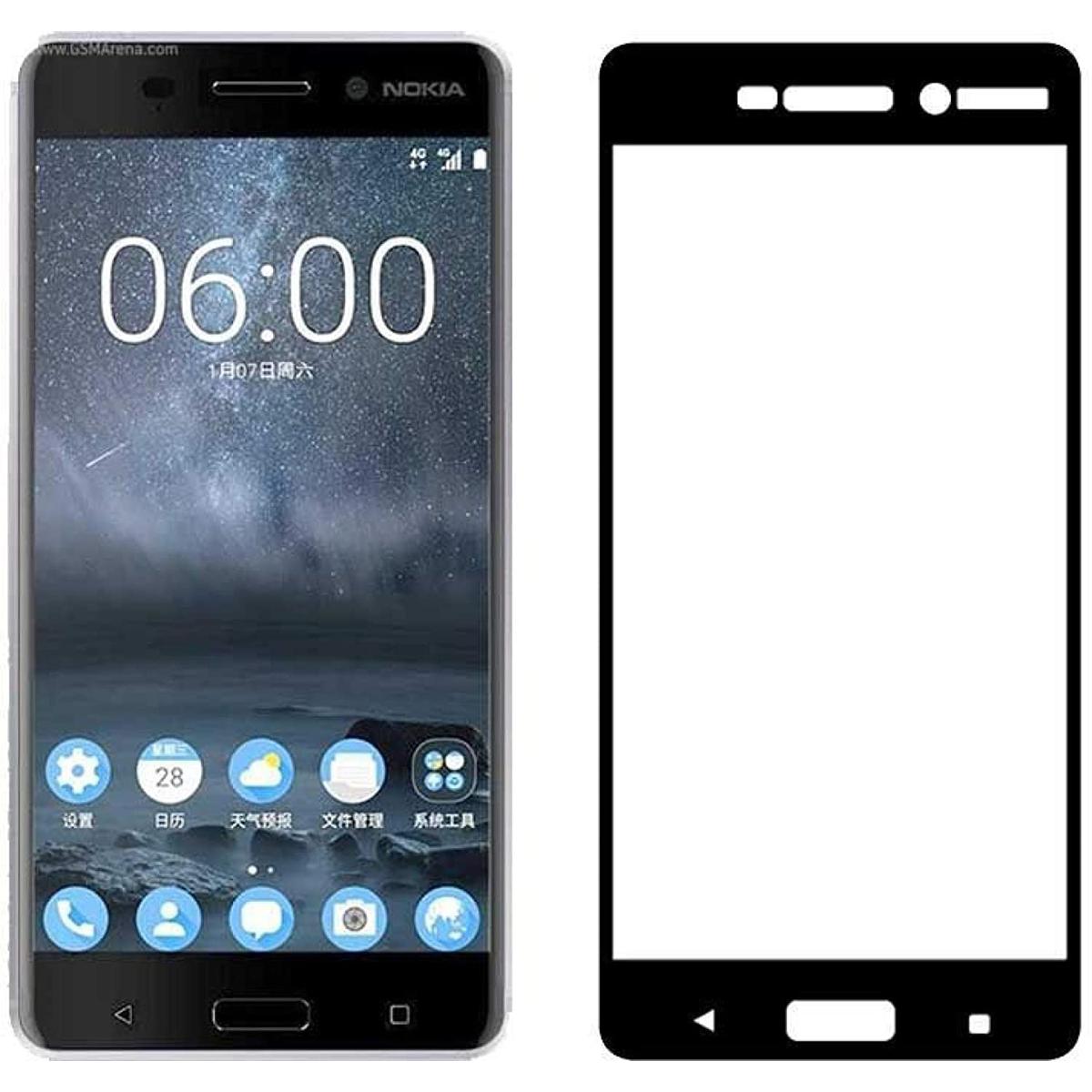 For Nokia 6 Tempered Glass Screen Protector 6D/9D/11D - Black
