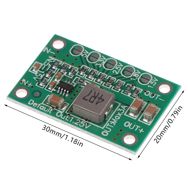 CA1235 Adjustable Power Module CA-1235 Buck Power Module 1.25V 1.5 1.8 2.5 3.3 5V Output 5-16V Input Step-Down Power Supply Demoo. 