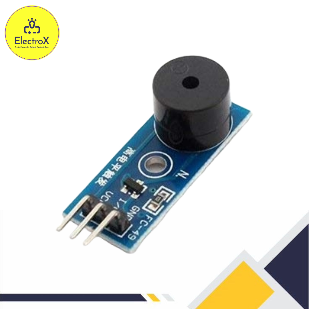 BUZZER MODULE Digital Buzzer Module DC 3.3V 5V 3Pin Active Passive Buzzer Circuit Low Current Buzzer Alarm Sound Module For Arduino Electronics Circuitry & Parts