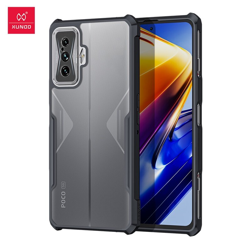 For Xiaomi Poco F4 GT Xundd Airbags Soft TUP Bumper Shockproof Shell Back Clear Camera and Screen Protective Phone Cover. 