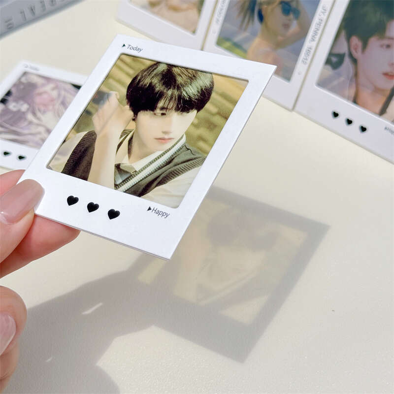 Same Instagram high transparency reversal film paper Polaroid transparent card travel photo check-in gift. 