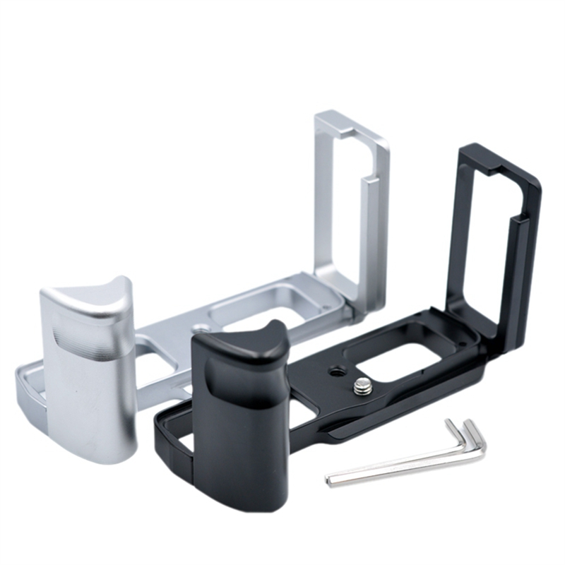 Camera L-plate Bracket for OMD EM5II EM5MarkII black. 