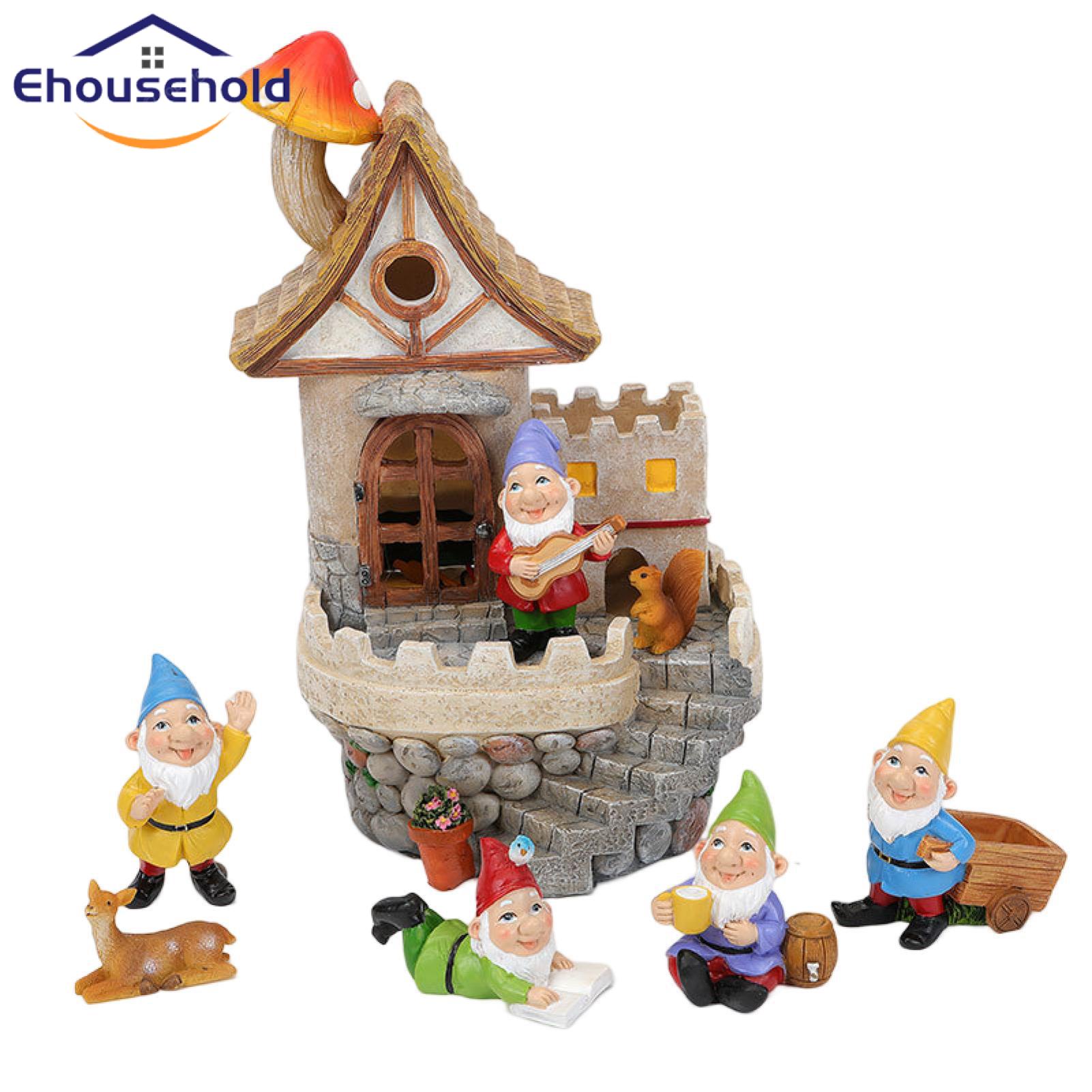 Dwarf Ornaments Delicate Solar Decorative Dwarf Ornaments. 