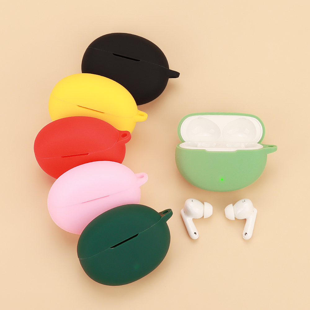 OnePlus Nord Buds 3 Pro Only cover Premium Artificial Carrying cover Shockproof Earbuds Protective Cover Box For Buds Soft Silicone Bluetooth Headphone Cover. 
