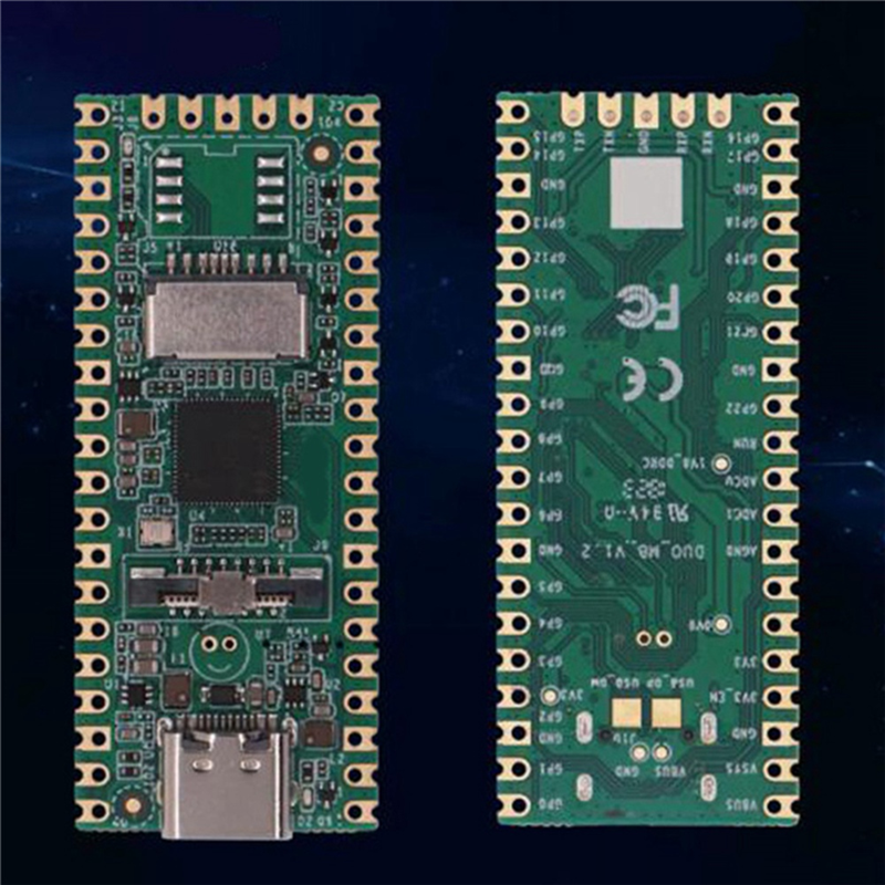RISC-V Milk-V Duo Development Board Kit+STC Downloader Dual Core CV1800B Support Linux for IoT Enthusiasts DIY Gamers Computer Spare Parts. 
