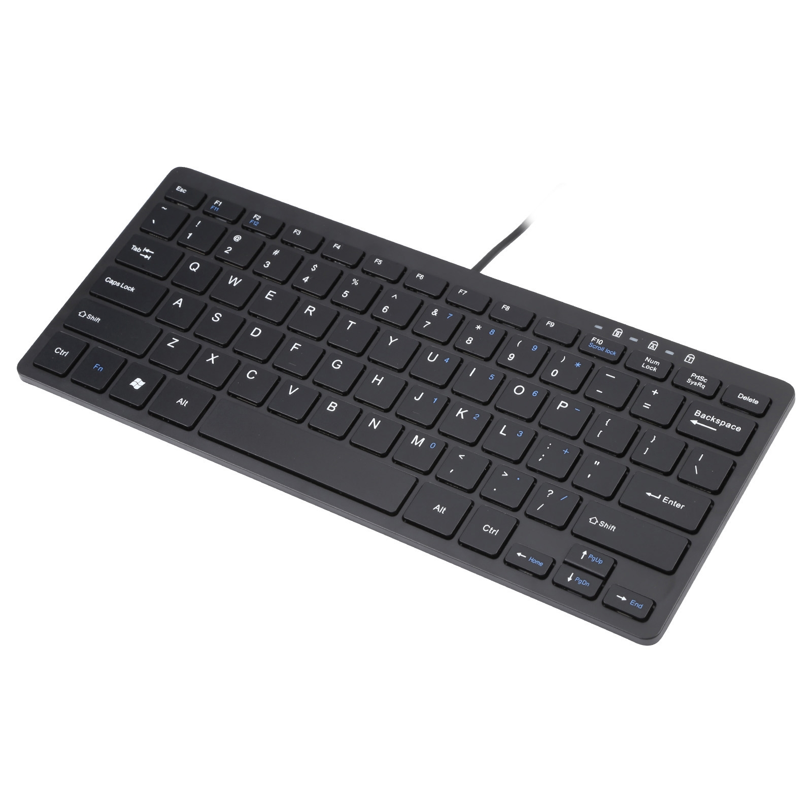450 78 Keys Ultra-thin USB Wired Keyboard. 