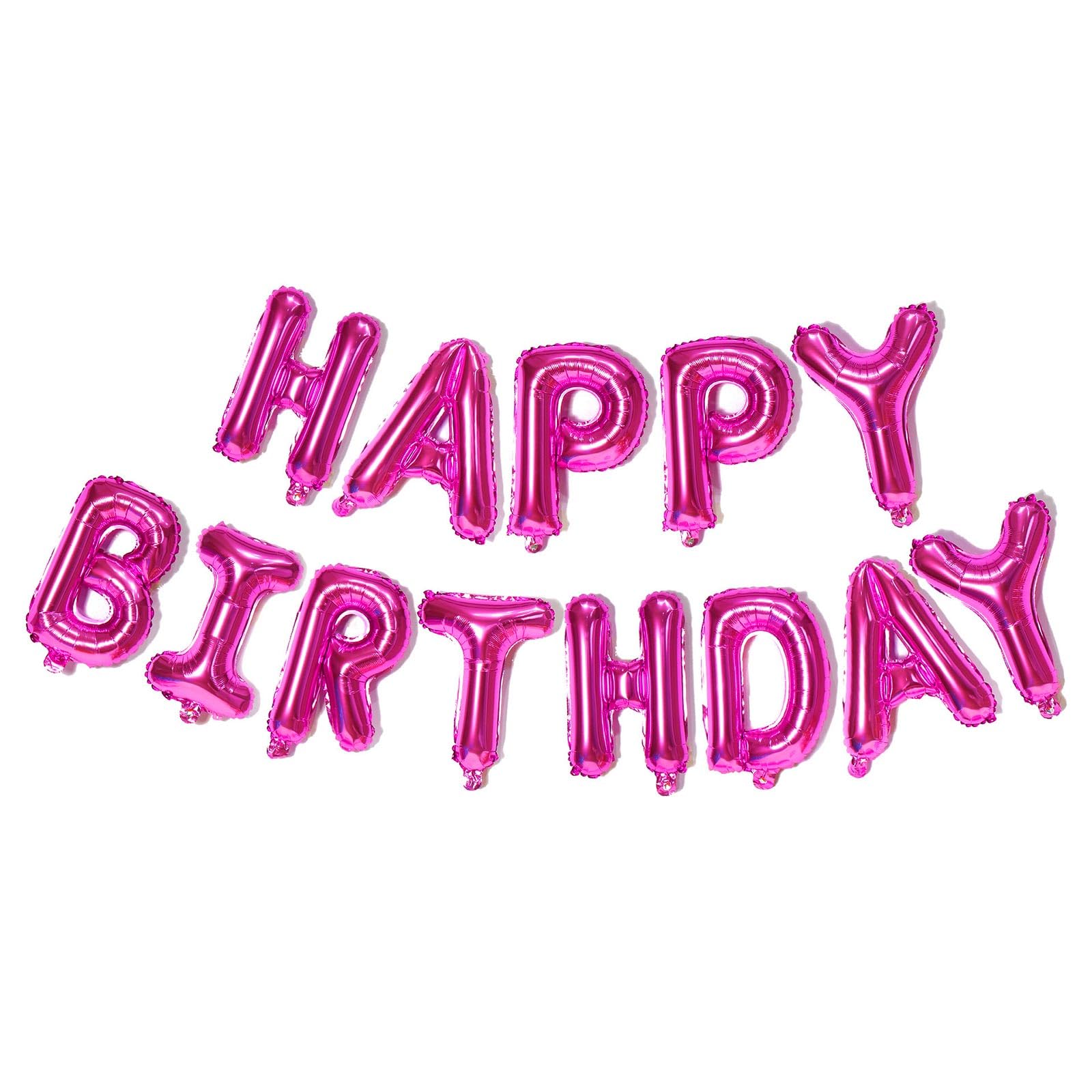 Happy Birthday Letter Foil Balloon Birthday Party Supplies, Happy Birthday Balloons for Party