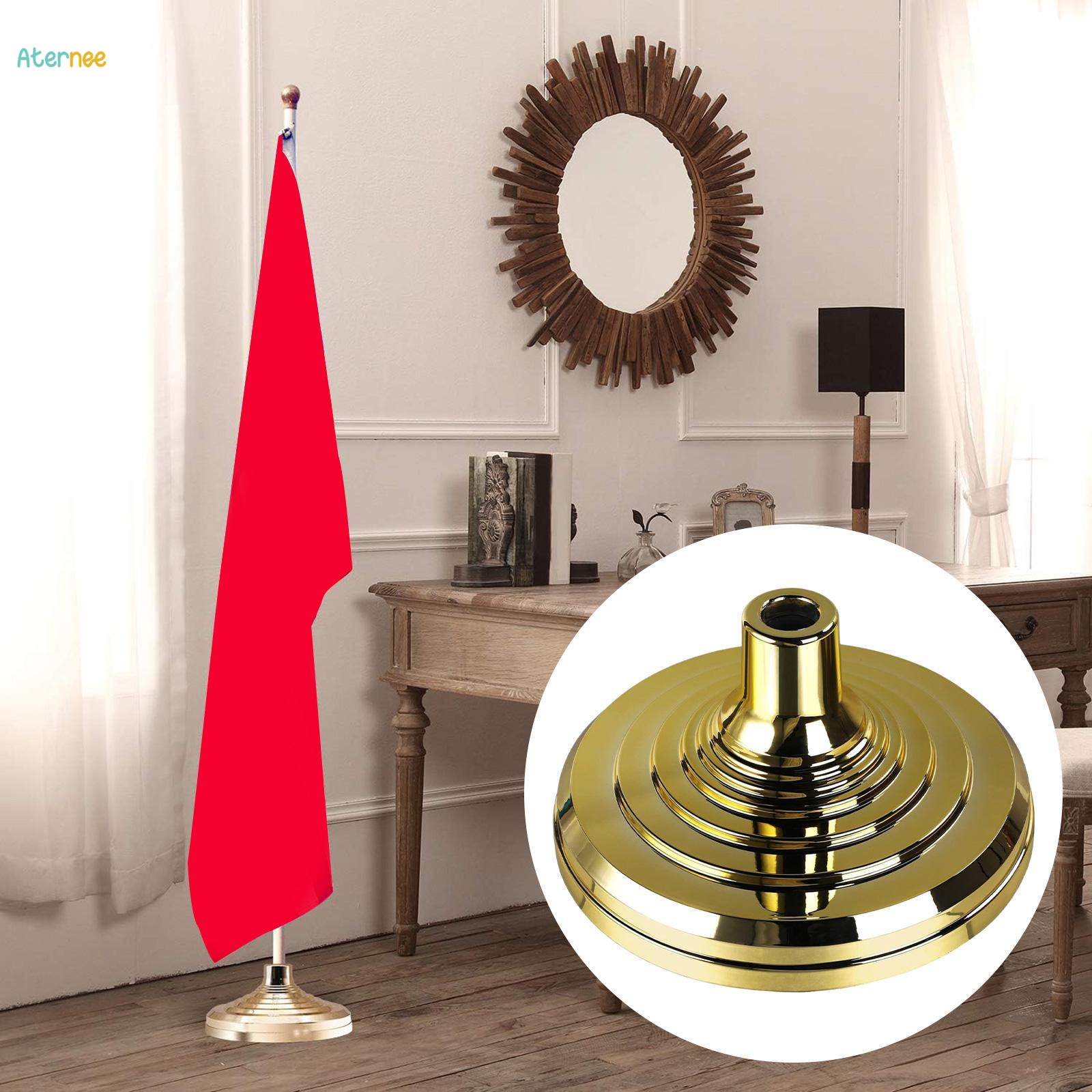 Floor Stand Base for Indoor Flagpole Flag Base for Classroom Conference Room. 