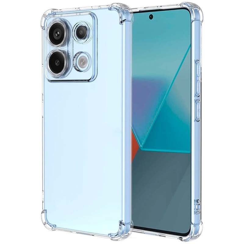 Custodia Glitter Per Xiaomi Redmi Note 13 Pro 4G / Poco M6 Pro 4G – Cover Morbida TPU Trasparente Con Brillantini, Antiurto E Anti-Giallo, Ricarica Wireless - 4