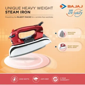 weight of steam irons