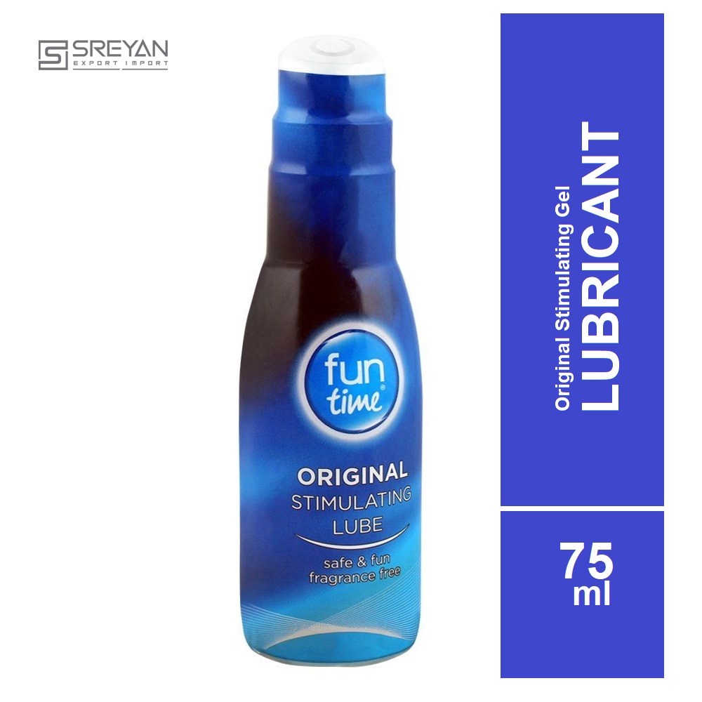 Funtime Originall Stimulating Water Based Lubricant Gel - 75ml (Made in UK). 