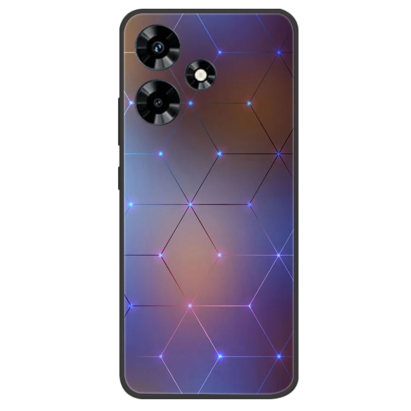 For Infinix Hot 30 Case Soft Black Bumper Butterfly Phone Cover for Infinix Hot 30 X6831 Cases Hot30 Fundas Coque
