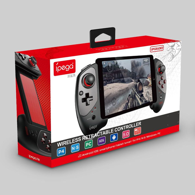 Ipega Game controller Bluetooth wireless gamepad control retractable joystick for iOS Android mobile phone tablet PCPG-9083S. 