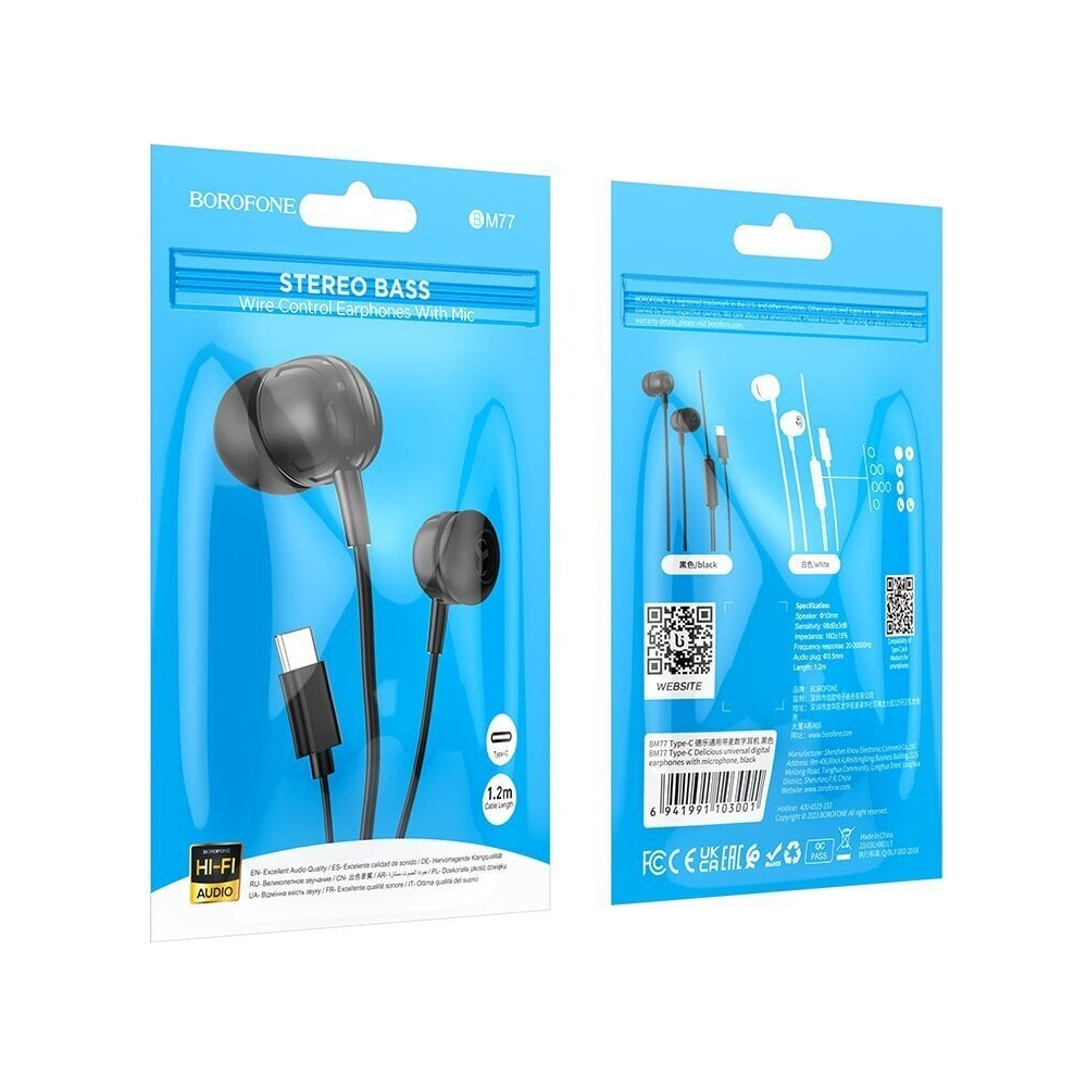 Borofone BM77 Type C Headphone. 