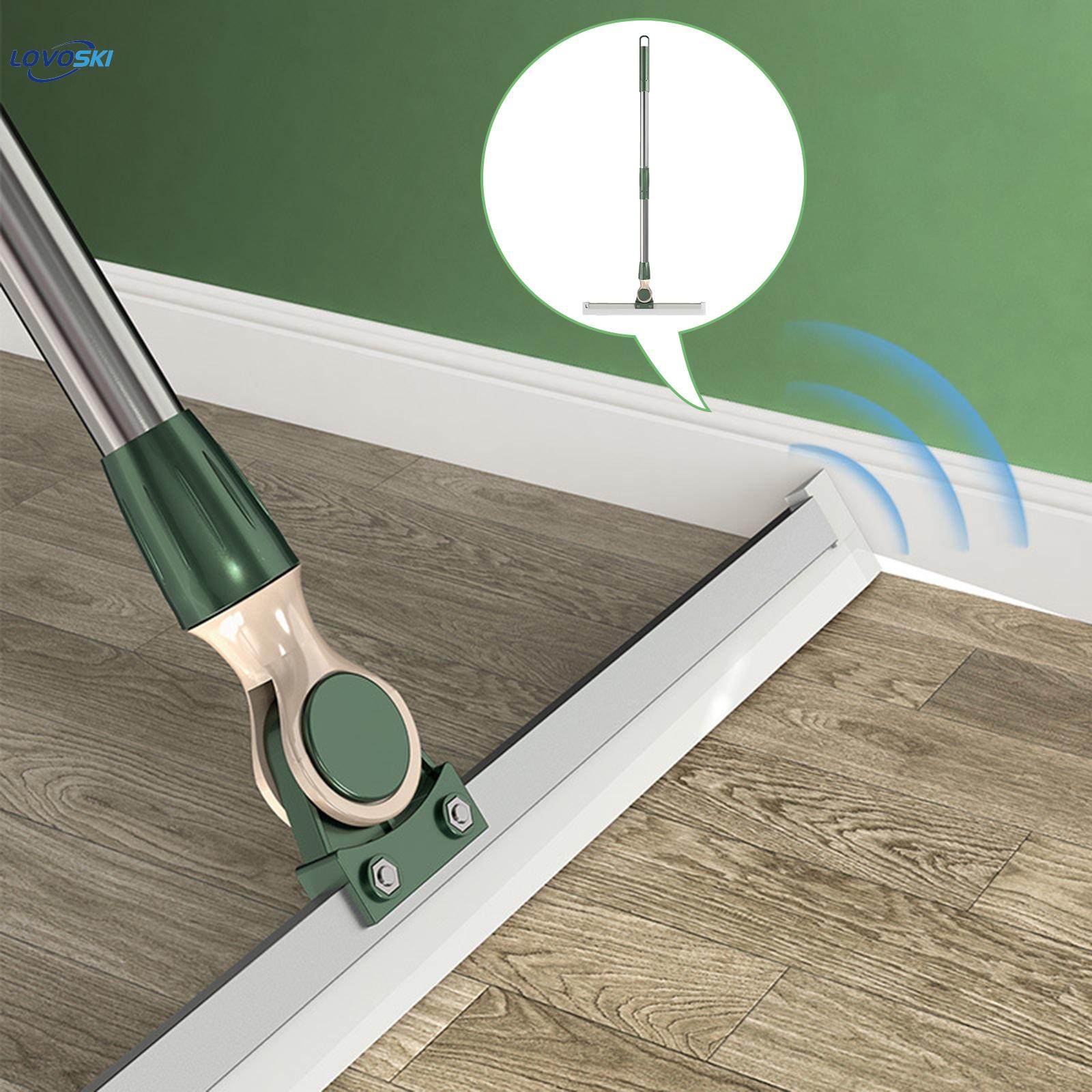 Scraping Sweeper for Bathroom Hair Sweeping Tool Floor Squeegee for Screens. 