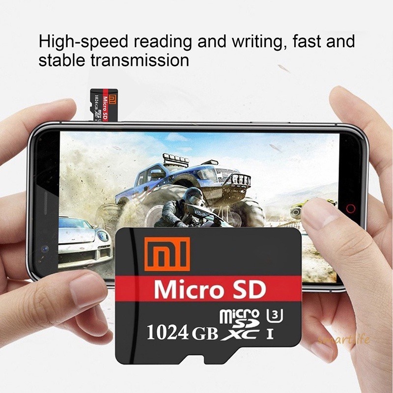 【Ready Stock+FREE Shipping+COD】Xiaomi TF Card Memory Card 1024/512/256/64GB High Speed Storage Portable Durable for Game Saves Memory card. 