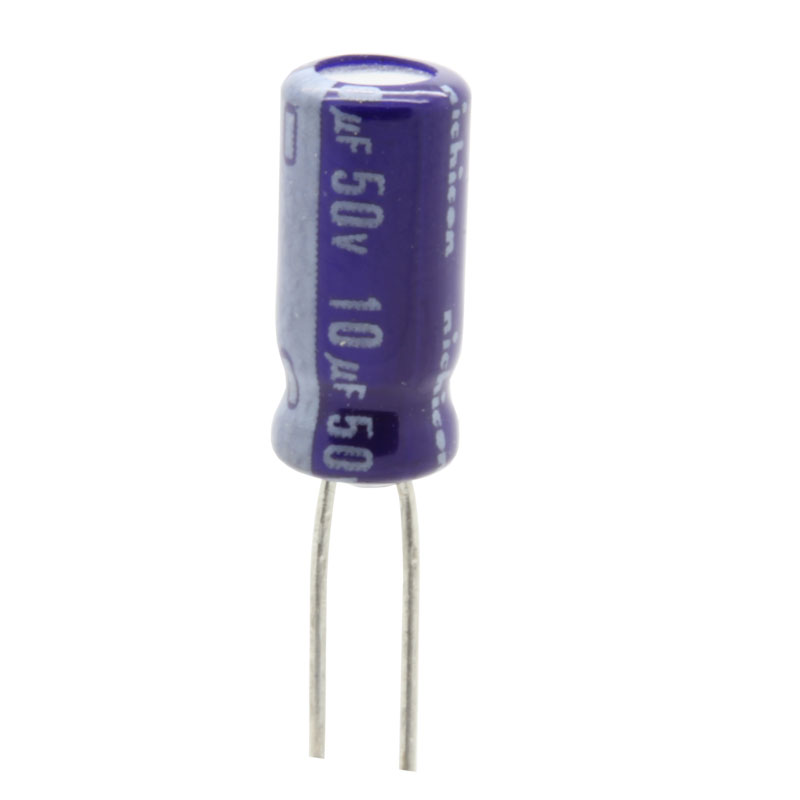 20Pcs- RADIAL 10uF 50V Electrolytic Capacitors 10uF 50V Radial Polarized Aluminum Electrolytic Capacitor THT Electrolytic Radial Capacitors Electronics Circuitry & Parts. 