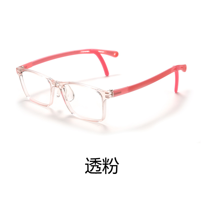 Soft silicone nose pads, children's myopia prevention and control glasses, ultra-light and comfortable, adjustable frames, with a prescription of 8826ET. 