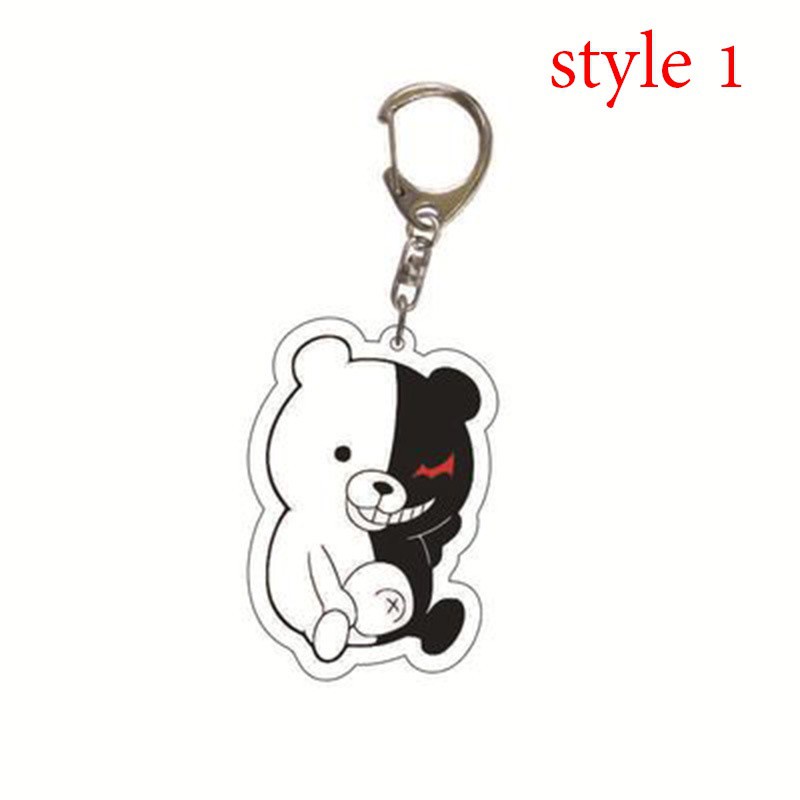Game Danganronpa Keychain Acrylic Keyring Pendant Cosplay Accessories Gifts. 
