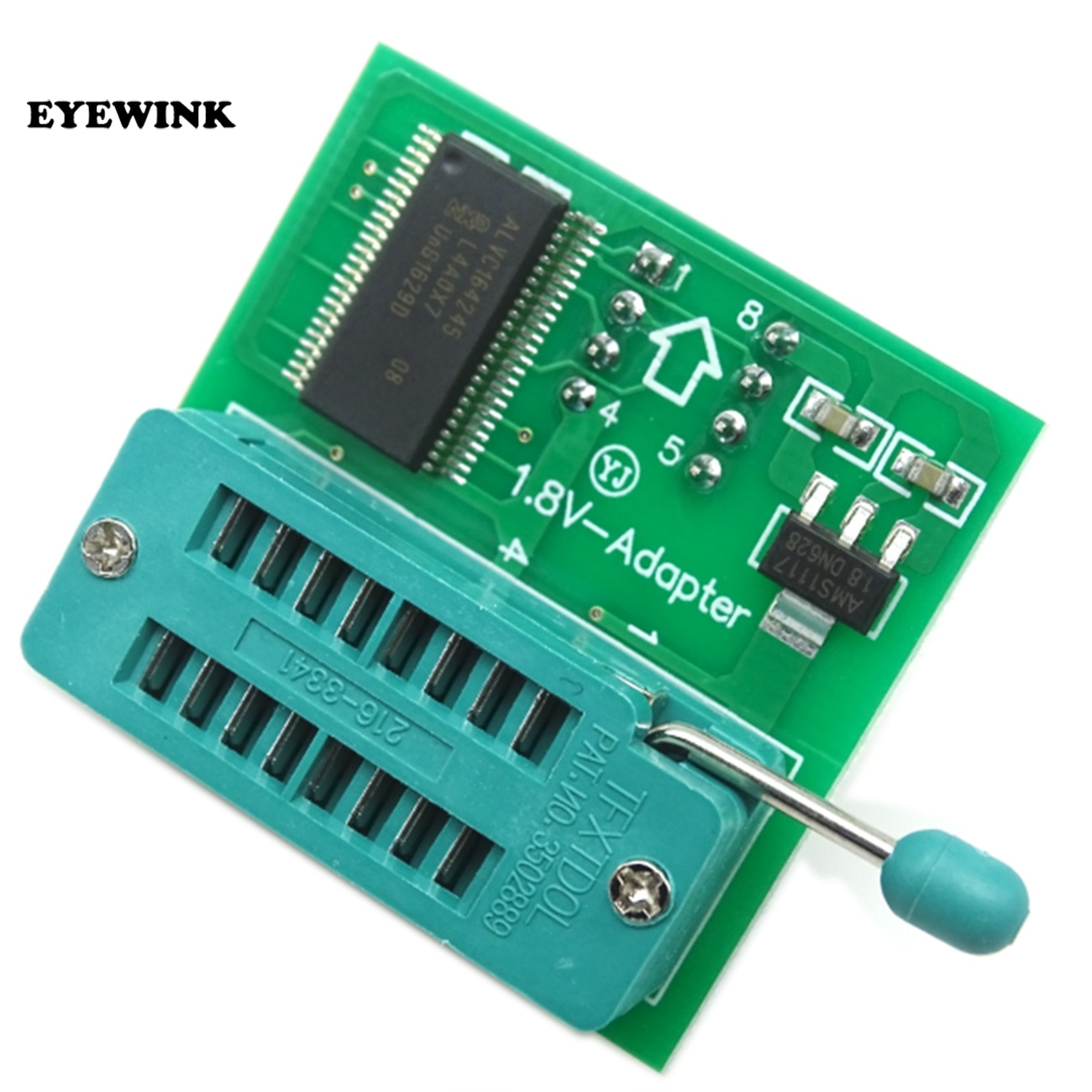 【Alizeker Mall】1.8V adapter scoket used for all programmer TL866CS TL866A RT809F  G540 TOP3000 1.8V apple SPI Flash Memory. 